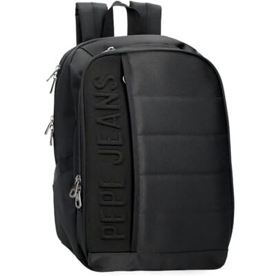 Pepe Jeans Ancor Laptoprugzak 15,6 inch zwart 25 x 37 x 12 cm polyester 9,25 l by Joumma Bags, zwart, Talla única, laptoprugzak, zwart., Eén maat, Laptop rugzak Pepe Jeans Ancor Laptoprugzak 15,6 inch zwart 25 x 37 x 12 cm polyester 9,25 l by Joumma Bags, zwart, Talla única, laptoprugzak, zwart., Eén maat, Laptop rugzak