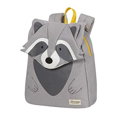 Samsonite happy sammies eco, grijs (Raccoon Remy), Rucksack S, rugzak s Samsonite happy sammies eco, grijs (Raccoon Remy), Rucksack S, rugzak s