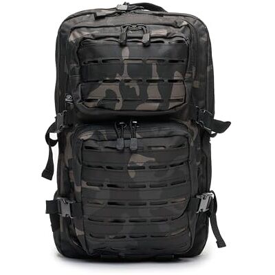 Brandit Us Cooper Lasercut Medium Backpack Rugzak, uniseks, 1 stuk Brandit Us Cooper Lasercut Medium Backpack Rugzak, uniseks, 1 stuk