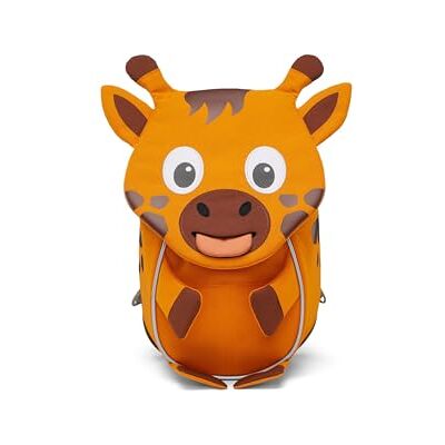 Affenzahn Kinderdagrugzak voor kinderen van 1 tot 3 jaar op de kleuterschool en kinderrugzak voor kinderdagverblijf, giraf, oranje, één maat Affenzahn Kinderdagrugzak voor kinderen van 1 tot 3 jaar op de kleuterschool en kinderrugzak voor kinderdagverblijf, giraf, oranje, één maat