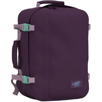 Cabinzero 'Classic 36l' Rugzak, uniseks, 1 stuk, Paars (Midnight Purple), Eén maat, Casual Cabinzero 'Classic 36l' Rugzak, uniseks, 1 stuk, Paars (Midnight Purple), Eén maat, Casual