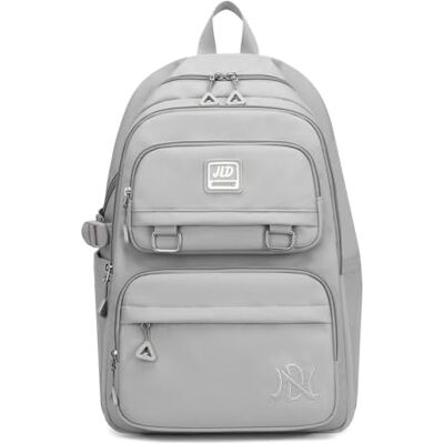 FANDARE Kinderrugzak schooltas jongens meisjes schoolrugzak kinderen schooltas voor scholieren outdoor reizen dagrugzak kleuterschooltas rugzak waterdicht nylon, Grijs, L FANDARE Kinderrugzak schooltas jongens meisjes schoolrugzak kinderen schooltas voor scholieren outdoor reizen dagrugzak kleuterschooltas rugzak waterdicht nylon, Grijs, L