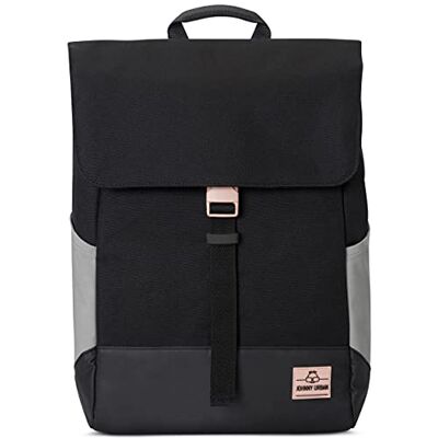 Johnny Urban Mika Laptoprugzak voor heren, dames en heren, moderne rugzak voor laptop, school, universiteit, fiets, 14 liter, stijlvolle rugzak, waterdicht, Zwart/Roze Johnny Urban Mika Laptoprugzak voor heren, dames en heren, moderne rugzak voor laptop, school, universiteit, fiets, 14 liter, stijlvolle rugzak, waterdicht, Zwart/Roze