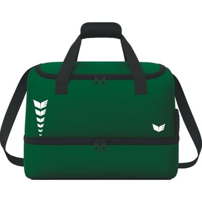 Erima Sac de sport moderne unisexe avec compartiment inférieur 7232623, émeraude, taille L Erima Sac de sport moderne unisexe avec compartiment inférieur 7232623, émeraude, taille L