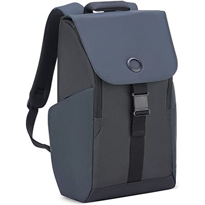 DELSEY PARIS SECURFLAP – zachte rugzak – 45 x 31 x 14 cm – 21 liter – S – zwart DELSEY PARIS SECURFLAP – zachte rugzak – 45 x 31 x 14 cm – 21 liter – S – zwart