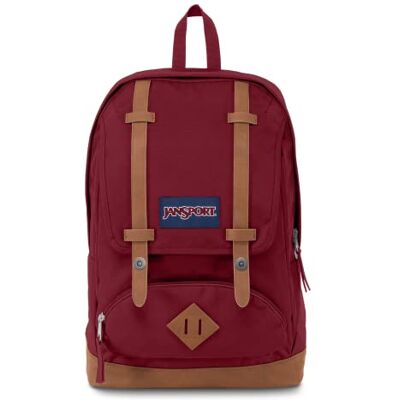 JANSPORT Cortlandt Uniseks rugzak, ruset rood JANSPORT Cortlandt Uniseks rugzak, ruset rood