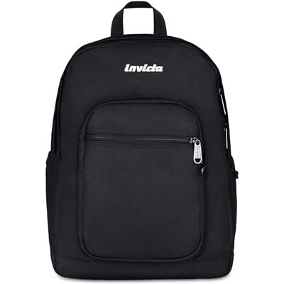 Invicta Rugzak Jelek Plain, zwart, Taglia Unica, attribuut niet geschikt voor het product, zwart., Taglia unica, Niet-toepasselijke eigenschap Invicta Rugzak Jelek Plain, zwart, Taglia Unica, attribuut niet geschikt voor het product, zwart., Taglia unica, Niet-toepasselijke eigenschap
