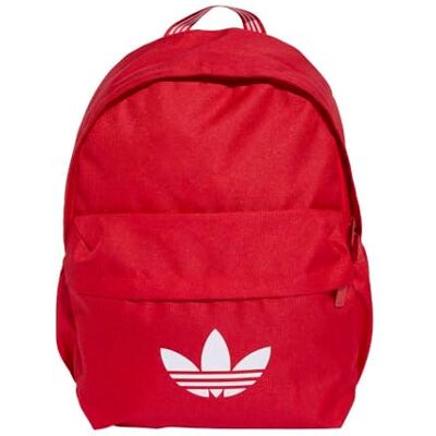 adidas Schoolrugzak met logo en verstelbare riem en ritssluiting, Rood X, Eén maat adidas Schoolrugzak met logo en verstelbare riem en ritssluiting, Rood X, Eén maat