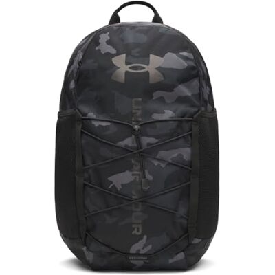 Under Armour Heren Rugzak Hustle Sport 6.0 26L, Zwart/Metallic Zwart, One Size Eén maat Under Armour Heren Rugzak Hustle Sport 6.0 26L, Zwart/Metallic Zwart, One Size Eén maat