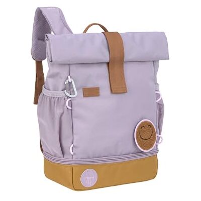 Lässig Kinderrugzak voor kleuterschool, uitrolbaar, met borstriem, waterdicht, 11 liter/mini-rugzak, oprolbaar, lila, eenheidsmaat, modern Lässig Kinderrugzak voor kleuterschool, uitrolbaar, met borstriem, waterdicht, 11 liter/mini-rugzak, oprolbaar, lila, eenheidsmaat, modern