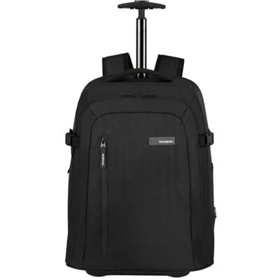 Samsonite Roader Laptop rugzak met Wielen 17,3 inch, 55 cm, 28 l, zwart (Deep Black) Samsonite Roader Laptop rugzak met Wielen 17,3 inch, 55 cm, 28 l, zwart (Deep Black)