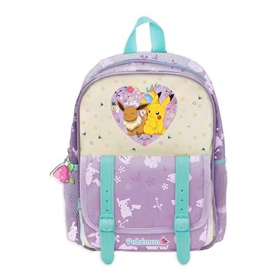 Pokémon CYPBRANDS , rugzak, handtassen, schoolmateriaal, paarse rugzak, officieel product Pokémon CYPBRANDS , rugzak, handtassen, schoolmateriaal, paarse rugzak, officieel product