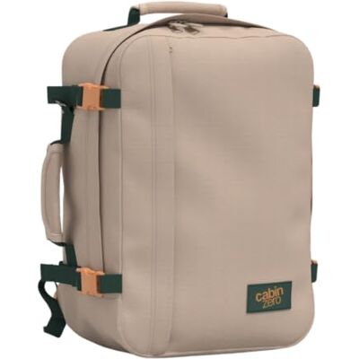 Cabinzero Klassieke 36 L uniseks rugzak voor volwassenen, Cebu Sands, Talla única, casual Cabinzero Klassieke 36 L uniseks rugzak voor volwassenen, Cebu Sands, Talla única, casual