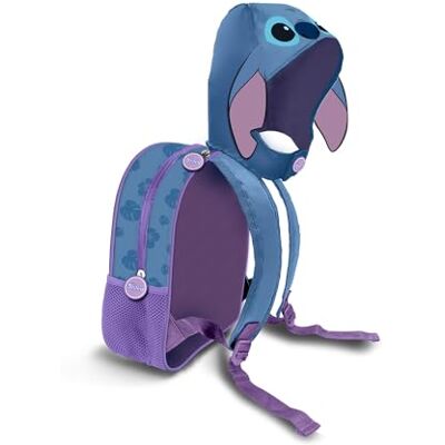 Disney Lilo and Stitch Lemur Rugzak met capuchon, blauw, 26 x 31 cm, inhoud 8,5 l, blauw, één maat, Lemur rugzak met capuchon, Blauw, Lemur rugzak met capuchon Disney Lilo and Stitch Lemur Rugzak met capuchon, blauw, 26 x 31 cm, inhoud 8,5 l, blauw, één maat, Lemur rugzak met capuchon, Blauw, Lemur rugzak met capuchon