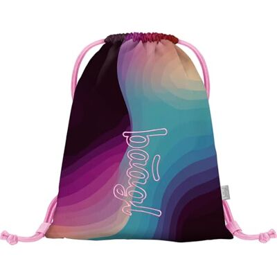 Baagl Gymtas voor meisjes en vrouwen, schoenentas, sporttas, school- en kleuterschoolrugzak, sportrugzak, Lyra, Ontwerper Baagl Gymtas voor meisjes en vrouwen, schoenentas, sporttas, school- en kleuterschoolrugzak, sportrugzak, Lyra, Ontwerper