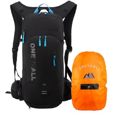 LOCAL LION Uniseks waterdichte polyester drinkrugzak voor fietsen, buitenactiviteiten, reizen 12 liter L LOCAL LION Uniseks waterdichte polyester drinkrugzak voor fietsen, buitenactiviteiten, reizen 12 liter L