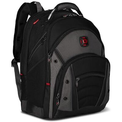 Wenger Synergy Laptoprugzak, uniseks, 1 stuk, Zwart/Grijs, Eén maat, Casual rugzak Wenger Synergy Laptoprugzak, uniseks, 1 stuk, Zwart/Grijs, Eén maat, Casual rugzak