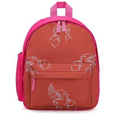LafalPer Eenvoudige rugzak voor meisjes en jongens, kleine schooltassen voor kleuterschool, primair, licht, schooltas, kinderen, viskunst, Chinese stijl, kleur11, Rose LafalPer Eenvoudige rugzak voor meisjes en jongens, kleine schooltassen voor kleuterschool, primair, licht, schooltas, kinderen, viskunst, Chinese stijl, kleur11, Rose