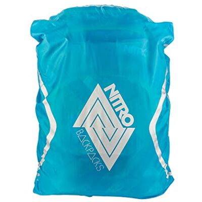 NITRO Raincover Uniseks rugzak (1 stuk), Blauw (Acid Blue), Eén maat, Vrijetijdsrugzak NITRO Raincover Uniseks rugzak (1 stuk), Blauw (Acid Blue), Eén maat, Vrijetijdsrugzak