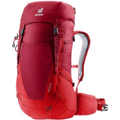Deuter Futura 26 Wandelrugzak, Masala-Cherry, 26 l, minimalistisch Deuter Futura 26 Wandelrugzak, Masala-Cherry, 26 l, minimalistisch