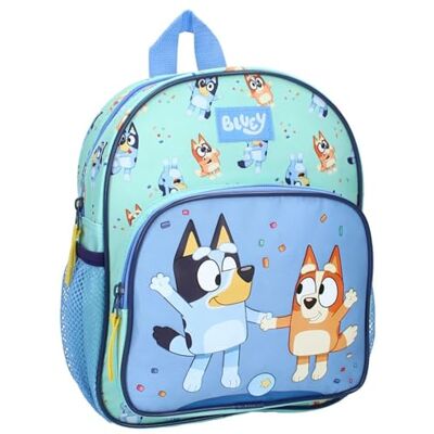 Vadobag Bluey Best Friends Fun Kinderrugzak, 29 x 23 x 10 cm, blauw, 29 x 23 x 10 cm Vadobag Bluey Best Friends Fun Kinderrugzak, 29 x 23 x 10 cm, blauw, 29 x 23 x 10 cm