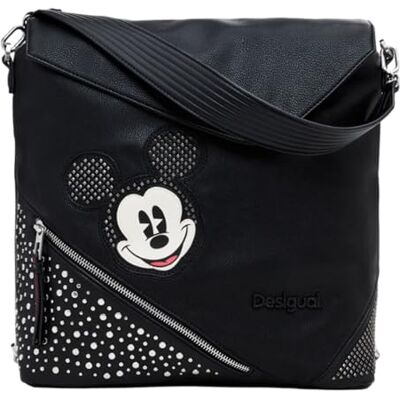 Desigual Mickey Mouse L rugzak, zwart, groot, accessoires PU rugzak groot Desigual Mickey Mouse L rugzak, zwart, groot, accessoires PU rugzak groot