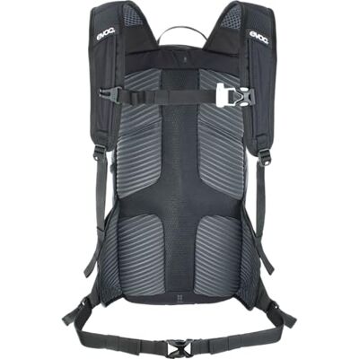 EVOC Ride Fietsrugzak voor trails en andere activiteiten (8 l, 12 l of 16 l opbergruimte, intelligent zakbeheer, geventileerd door Air-PAD rugkussen), zwart., Eén maat EVOC Ride Fietsrugzak voor trails en andere activiteiten (8 l, 12 l of 16 l opbergruimte, intelligent zakbeheer, geventileerd door Air-PAD rugkussen), zwart., Eén maat