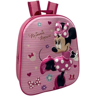 CARTOON Kleuterschoolrugzak, afbeeldingen in reliëf, 3D, schooltas, vrije tijd, kinderrugzak, Minnie (3) 32 x 27 x 9 cm CARTOON Kleuterschoolrugzak, afbeeldingen in reliëf, 3D, schooltas, vrije tijd, kinderrugzak, Minnie (3) 32 x 27 x 9 cm