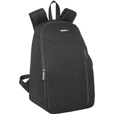 safta Waterdichte koelrugzak voor wandelen, 23 x 18 x 36 cm, zwart, Estándar, outdoor safta Waterdichte koelrugzak voor wandelen, 23 x 18 x 36 cm, zwart, Estándar, outdoor