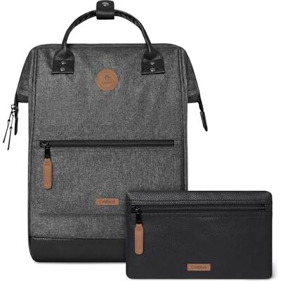 Cabaïa CABAIA Rugzak Adventurer Luxemburg Medium 18 l Waterafstotend Laptopvak 13 inch 2 Zakken Veganistisch Gecertificeerd Reistas, Zakelijk, School voor Mannen en Vrouwen Zwart Cabaïa CABAIA Rugzak Adventurer Luxemburg Medium 18 l Waterafstotend Laptopvak 13 inch 2 Zakken Veganistisch Gecertificeerd Reistas, Zakelijk, School voor Mannen en Vrouwen Zwart