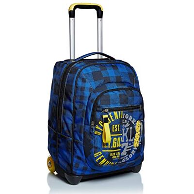 Seven Trolley, uniseks, kinderen, blauw (blauw), Eén maat, blauw, Taglia Unica, school & vrije tijd, Blauw, Taglia Unica, School & Leisure Time Seven Trolley, uniseks, kinderen, blauw (blauw), Eén maat, blauw, Taglia Unica, school & vrije tijd, Blauw, Taglia Unica, School & Leisure Time