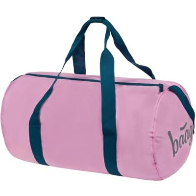 Baagl Sporttas voor kinderen, meisjes, jongens, tieners, compact en opvouwbaar, reistas hoepel, tas voor sport, voetbal, ballet, school en vrije tijd, zwemtas, 22 liter, Roze, Sport Baagl Sporttas voor kinderen, meisjes, jongens, tieners, compact en opvouwbaar, reistas hoepel, tas voor sport, voetbal, ballet, school en vrije tijd, zwemtas, 22 liter, Roze, Sport