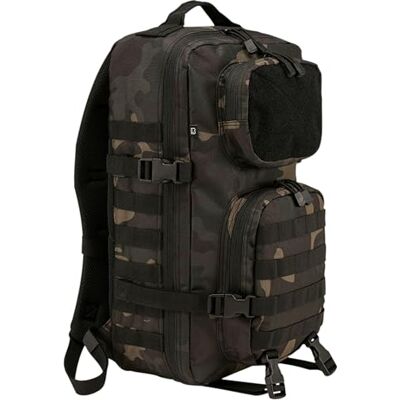 Brandit Us Cooper Patch Grote uniseks rugzak, één maat, donker camouflage, Donkere camouflage Taille unique Brandit Us Cooper Patch Grote uniseks rugzak, één maat, donker camouflage, Donkere camouflage Taille unique