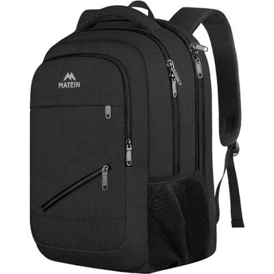 MATEIN Rugzak voor heren, 17 inch laptoprugzak, inclusief TSA-certificering, grote waterdichte laptoprugzak MATEIN Rugzak voor heren, 17 inch laptoprugzak, inclusief TSA-certificering, grote waterdichte laptoprugzak