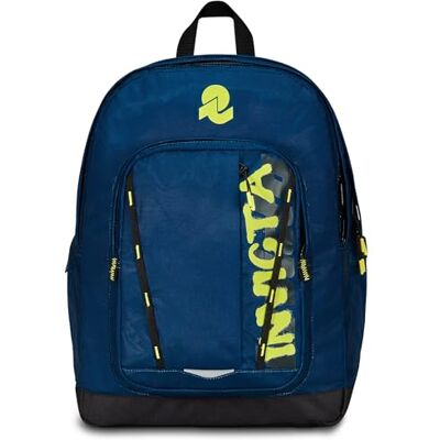Invicta Jelek Color Change Line schoolrugzak, blauw, super ruime dubbele rugzak met vak voor pc of tablet, flessenhouder en vak met organizer, rugzak, Blauw Invicta Jelek Color Change Line schoolrugzak, blauw, super ruime dubbele rugzak met vak voor pc of tablet, flessenhouder en vak met organizer, rugzak, Blauw