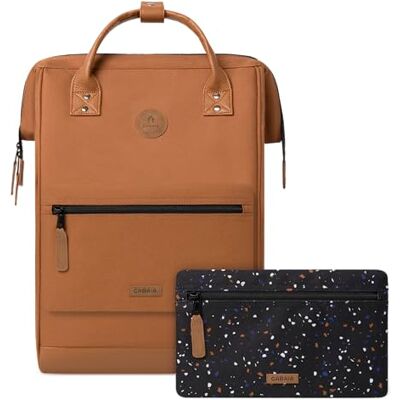 Cabaïa CABAIA Rugzak Adventurer Turijn – Maxi 23 l – waterafstotend – laptopvak 15 inch – 2 vakken – veganistisch – reistas, zakelijk, school voor dames en heren – bruin Cabaïa CABAIA Rugzak Adventurer Turijn – Maxi 23 l – waterafstotend – laptopvak 15 inch – 2 vakken – veganistisch – reistas, zakelijk, school voor dames en heren – bruin