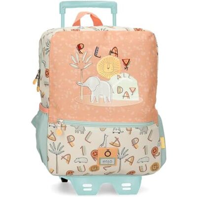 Enso Play All Day Bagage, boodschappentas voor jongens, Meerkleurig, Rugzak + trolley Enso Play All Day Bagage, boodschappentas voor jongens, Meerkleurig, Rugzak + trolley