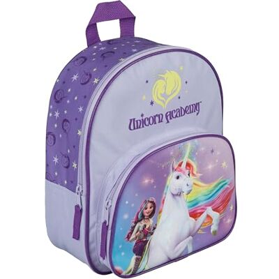 Undercover Kinderrugzak met voorvak voor kleuterschool, vrije tijd en reizen voor kinderen vanaf 4 jaar, Unicorn Academy, Classic Undercover Kinderrugzak met voorvak voor kleuterschool, vrije tijd en reizen voor kinderen vanaf 4 jaar, Unicorn Academy, Classic