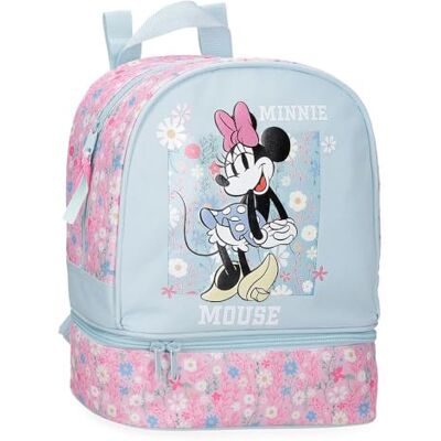 Disney Minnie Happy Kinderrugzak, schooltas, gemaakt van polyester, zijzakken, verstelbare brede schouderbanden, bovenste handgreep om op te hangen, Magic Fix-systeem, snackrugzak Disney Minnie Happy Kinderrugzak, schooltas, gemaakt van polyester, zijzakken, verstelbare brede schouderbanden, bovenste handgreep om op te hangen, Magic Fix-systeem, snackrugzak