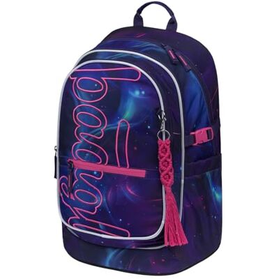 Baagl Kinderrugzak, schoolrugzak voor kinderen, met ergonomische rug, borstband en reflecterende elementen, Nova., Casual Baagl Kinderrugzak, schoolrugzak voor kinderen, met ergonomische rug, borstband en reflecterende elementen, Nova., Casual