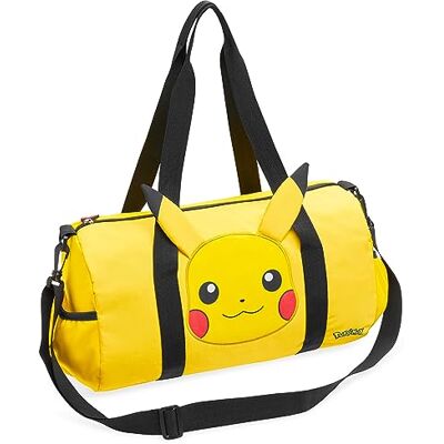 Pokémon Pokemon Sporttas voor kinderen, gymtas, zwembadtas, voetbaltas voor kinderen, jongens, meisjes, sporttassen voor kinderen, reistas, cadeau-idee voor Pokemon-fans, officiële accessoires (geel) Pokémon Pokemon Sporttas voor kinderen, gymtas, zwembadtas, voetbaltas voor kinderen, jongens, meisjes, sporttassen voor kinderen, reistas, cadeau-idee voor Pokemon-fans, officiële accessoires (geel)