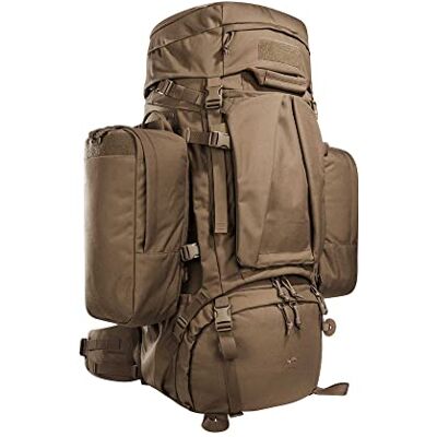 Tasmanian Tiger TT Mil OPS Pack 80+24 Molle-rugzak voor heren, met afneembare zijzakken van 104 liter, outdoor, handwerk, bushcraft, Duits leger Tasmanian Tiger TT Mil OPS Pack 80+24 Molle-rugzak voor heren, met afneembare zijzakken van 104 liter, outdoor, handwerk, bushcraft, Duits leger