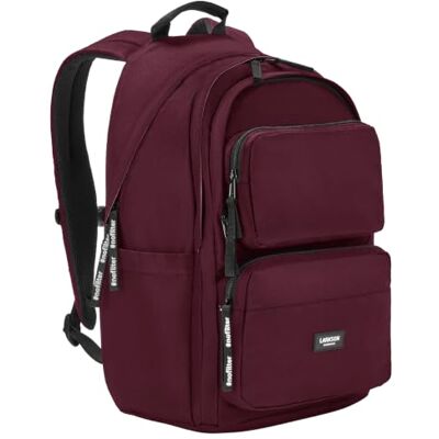 LARKSON Nr. 3 Advanced schoolrugzak Grote rugzak voor dames en heren 16 inch laptopvak PET waterdicht, Baai, L, Casual LARKSON Nr. 3 Advanced schoolrugzak Grote rugzak voor dames en heren 16 inch laptopvak PET waterdicht, Baai, L, Casual