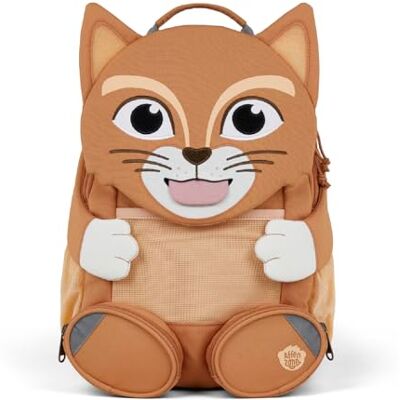 Affenzahn Grote vriend kleuterschoolrugzak voor kinderen van 3 tot 5 jaar, functioneel, 8 l, kat bruin, één maat, Kat Bruin, Eén maat Affenzahn Grote vriend kleuterschoolrugzak voor kinderen van 3 tot 5 jaar, functioneel, 8 l, kat bruin, één maat, Kat Bruin, Eén maat