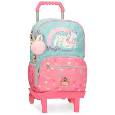 Enso Magic Summer schoolrugzak met trolley, meerkleurig, 32 x 44 x 17 cm, polyester, 23,94 l, meerkleurig, schoolrugzak met trolley Enso Magic Summer schoolrugzak met trolley, meerkleurig, 32 x 44 x 17 cm, polyester, 23,94 l, meerkleurig, schoolrugzak met trolley