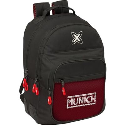 safta MUNICH VULCAN Schoolrugzak voor kinderen, ideaal voor kinderen van verschillende leeftijden, comfortabel en veelzijdig, kwaliteit en sterkte, 32 x 15 x 42 cm, zwart, M, casual safta MUNICH VULCAN Schoolrugzak voor kinderen, ideaal voor kinderen van verschillende leeftijden, comfortabel en veelzijdig, kwaliteit en sterkte, 32 x 15 x 42 cm, zwart, M, casual