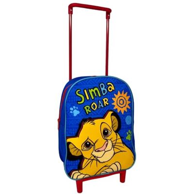 CARTOON Kleuterschoolrugzak met trolley, schooltas met uittrekbare handgreep voor kinderen, Simba 10976 cm³ CARTOON Kleuterschoolrugzak met trolley, schooltas met uittrekbare handgreep voor kinderen, Simba 10976 cm³