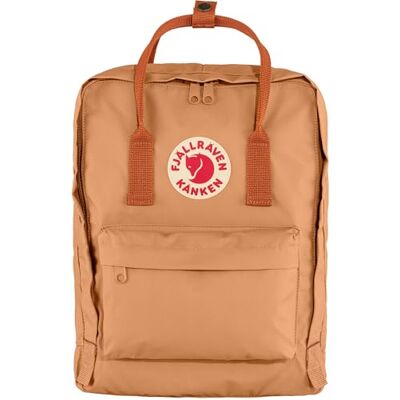 Fjällräven Kanken rugzak, perzik zand en terracotta bruin, één maat, sportief Fjällräven Kanken rugzak, perzik zand en terracotta bruin, één maat, sportief