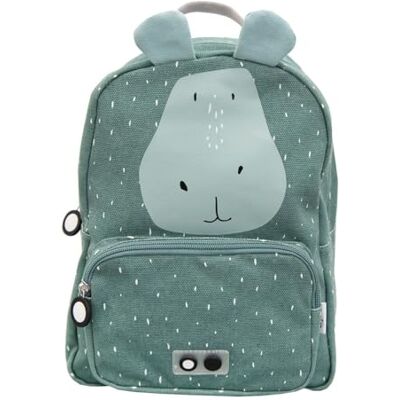TRIXIE Kids kleuterschool rugzak 31 cm Mr. Hippo, groen, S TRIXIE Kids kleuterschool rugzak 31 cm Mr. Hippo, groen, S