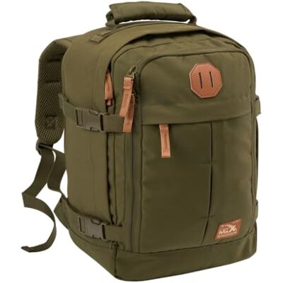 Cabin Max Metz Reisrugzak, 55 x 40 x 20 cm, handbagage, vliegtuig, rugzak (handbagage 55 x 40 x 20 cm, gerecycled polyester, 44 liter), Fir Groen, Handbagage Cabin Max Metz Reisrugzak, 55 x 40 x 20 cm, handbagage, vliegtuig, rugzak (handbagage 55 x 40 x 20 cm, gerecycled polyester, 44 liter), Fir Groen, Handbagage